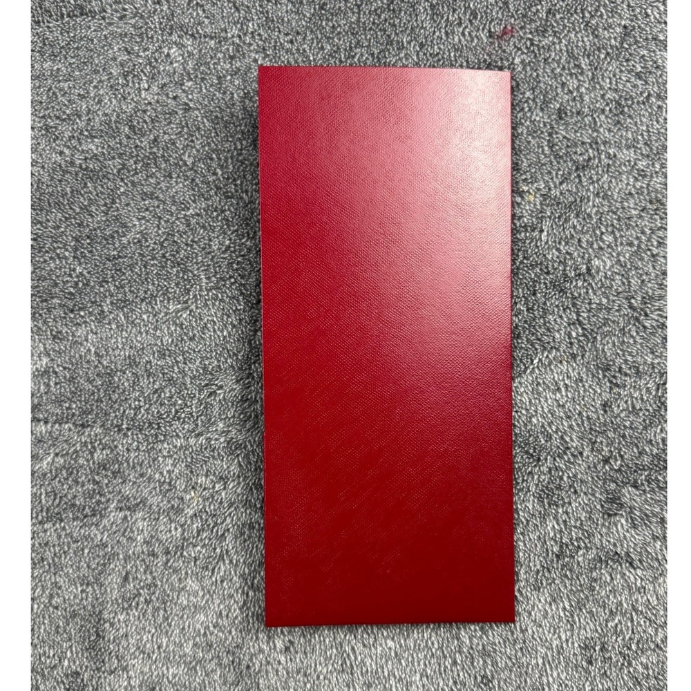Cartier Red Folder‎ Authentic Jewelry Certificate Holder Booklet Case - Picture 4 of 6